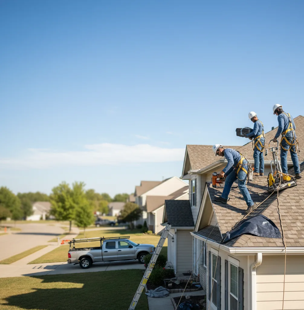 Roof Repair in Haubstadt